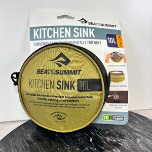Sea To Summit Folding Kitchen Sink 10L Outdoor Camping Hiking Gear Cookware NEW